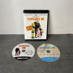 Despicable Me 4K Ultra HD + Blu-Ray + Digital HD Movie Steve‎ Carell